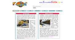 Desktop Screenshot of ferroviedellasiciliasudest.it